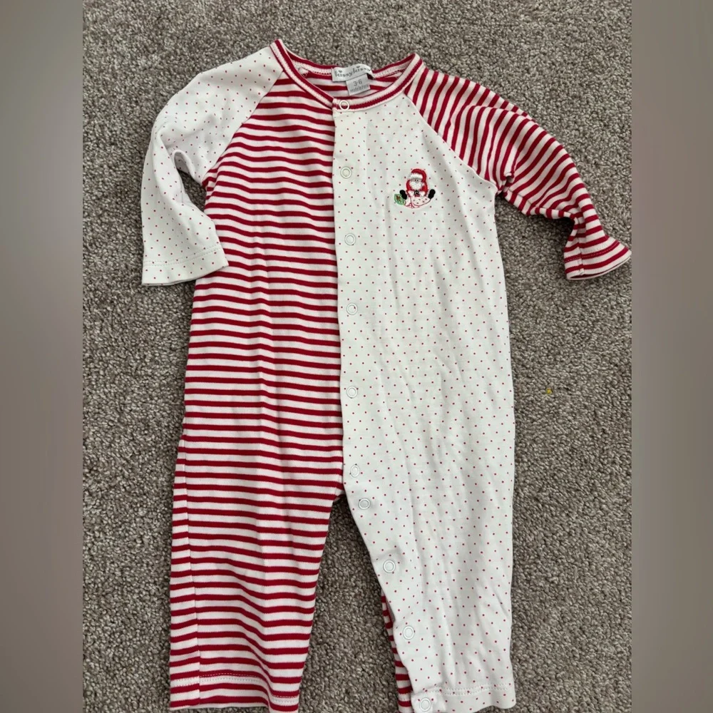 Kissy Kissy Christmas Long Romper - Picture 4 of 4